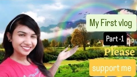 🎬 My First Vlog || part -1 ||Starting a New Journey on YouTube! Please support 🙏😊