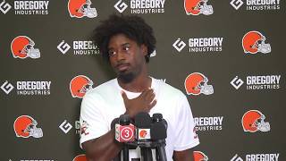 Dylan Sampson on training camp August 17