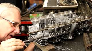 Kawasaki Z1000 Engine Build Part 1  Cylinder Head