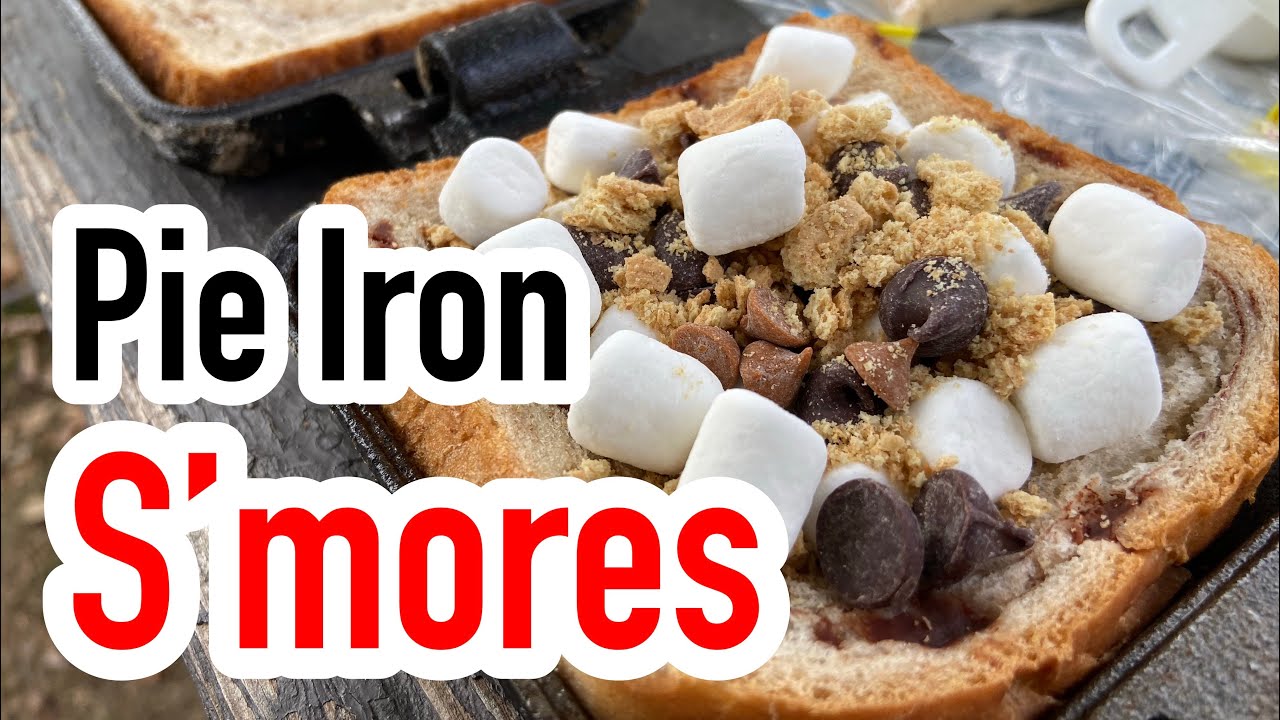 Pie Iron S'mores Sandwiches - Camping Answer