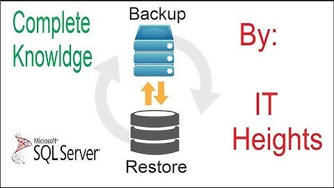 Backup And restore Database Complete Tutorial In Urdu