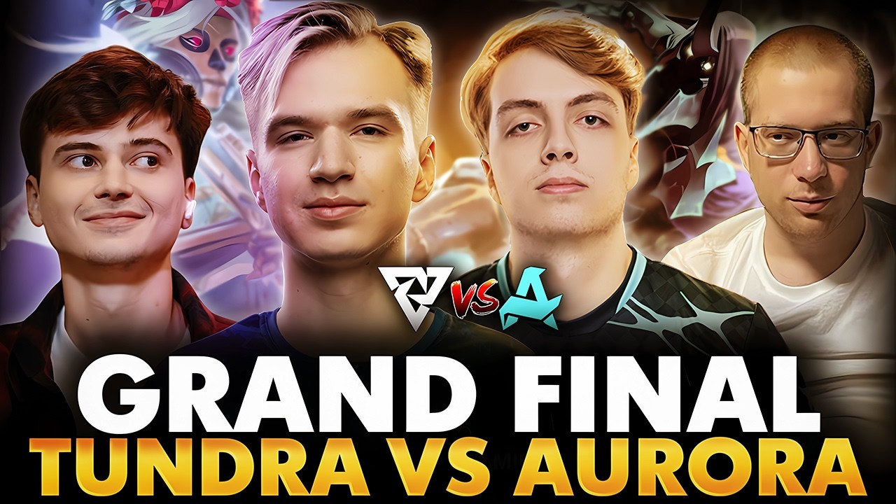 КЕРРИ ДИФФЕРЕНС СЛУЧИТСЯ СНОВА?! РАМЗЕС С АФОНЕЙ СМОТРИТ ФИНАЛ AURORA VS TUNDRA | DREAMLEAGUE 28