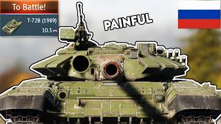 THE T-72B(1989) PAINFUL [STOCK] GRIND EXPERIENCE!