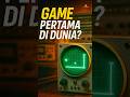 Inilah Game Pertama di Dunia yang Diciptakan Tahun 1958! #shorts #shortsgaming