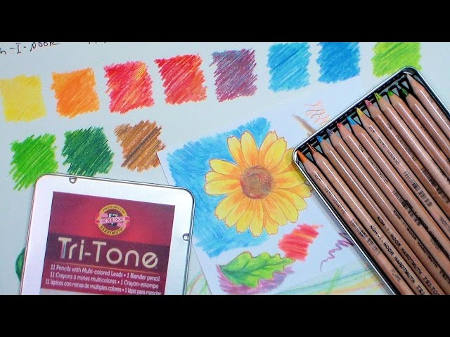 Tri-Tone Colored Pencil Sets- Koh I Noor