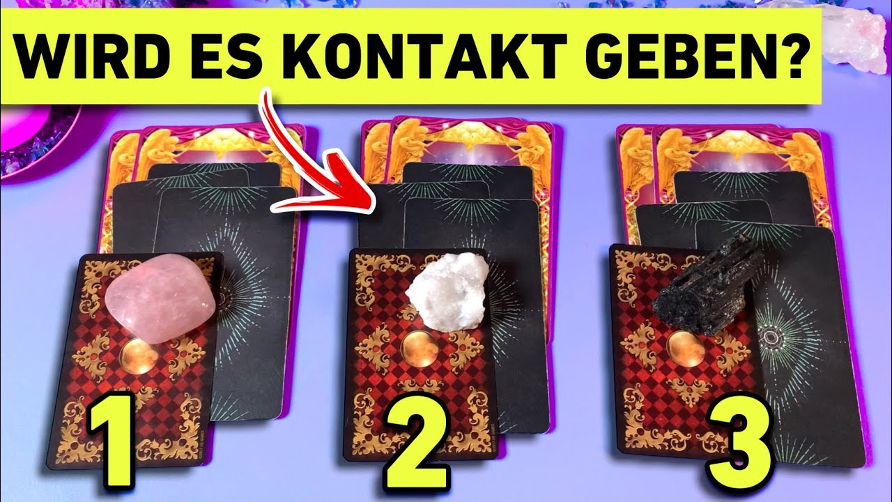 DU & dein HERZMENSCH 😳 WIRD es (nochmal) KONTAKT GEBEN? WENN JA - WANN? Tarot Auswahlorakel