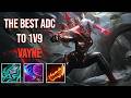 VAYNE IS THE BEST 1V9 ADC | FULL GAME