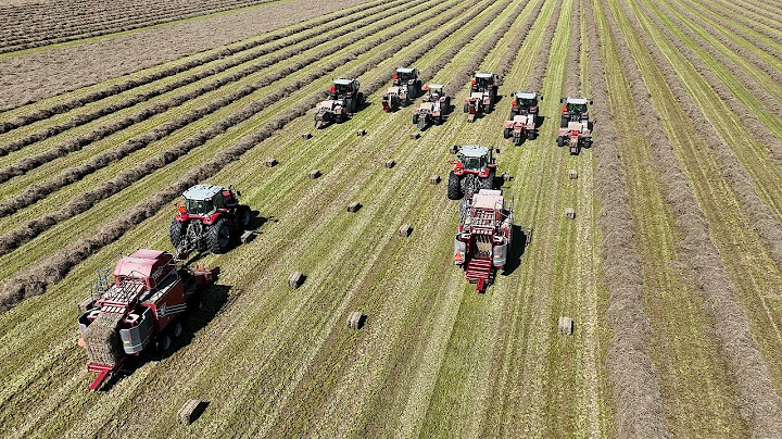 The Crew and Equipment Behind a 240,000 Bale Hay Farm