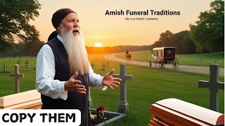 Silent Farewells: The Amish Funeral Traditions You’ve Never Seen"