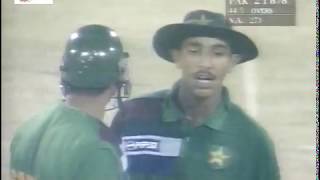 Thrilling Finish Inzamam 85| Azhar Mehmood 59 | Pakistan 9 /4  vs South Africa at Lahore, 2 Nov 1997