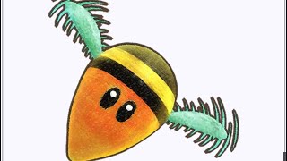 Yoshi and the mysterious book bunchabee and scatterpuff habitat