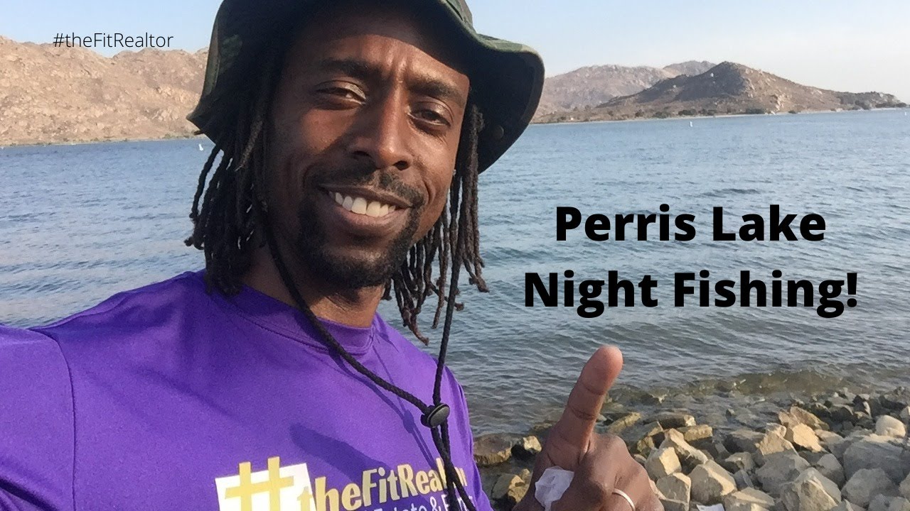 Lake Perris Fishing | Where to Fish for Catfish | Cut Bait for Catfish | Lake Perris Night Fishing