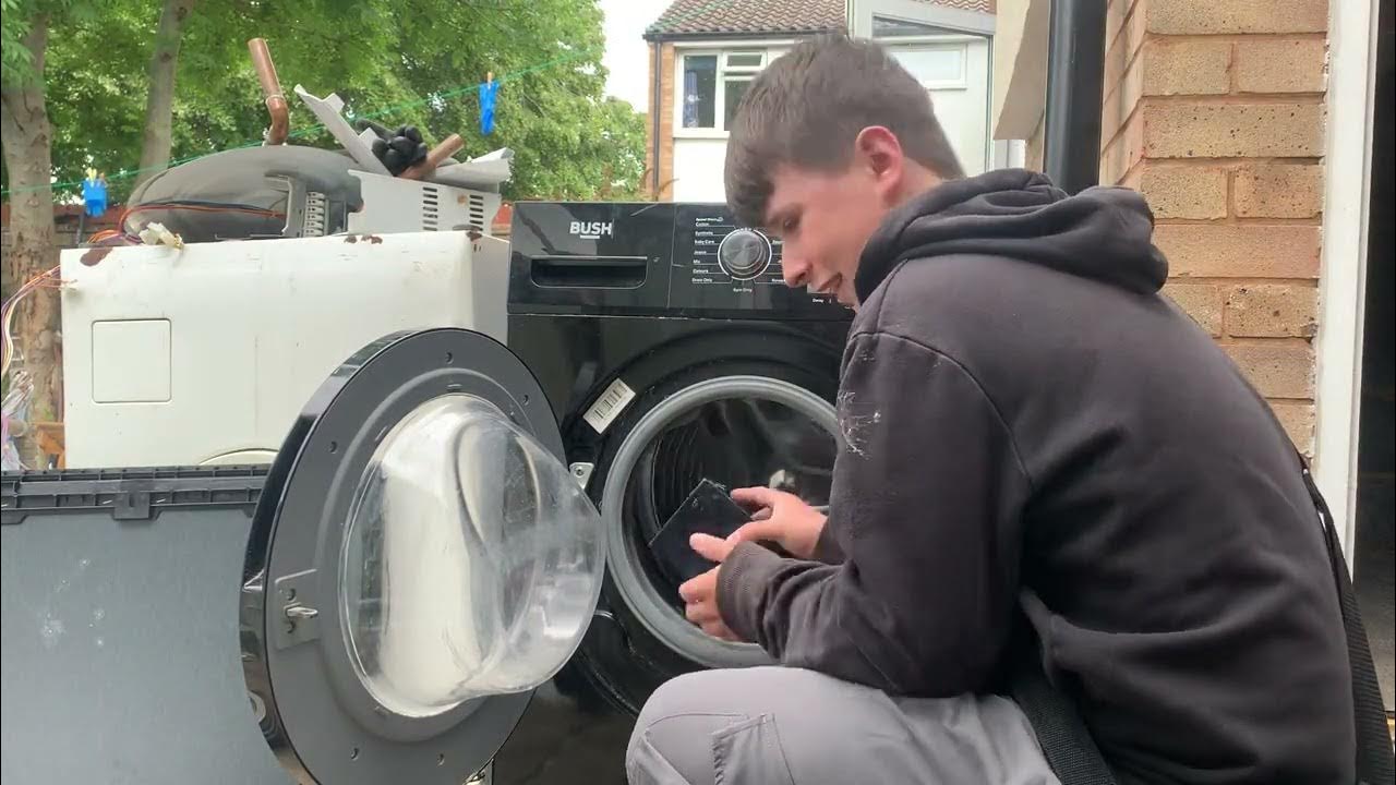 Bush Washing Machine Full Destruction! YouTube