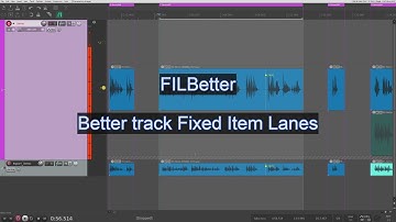 FILBetter Demo (Better track Fixed Item Lanes) | Reaper 7 reascripts