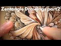Shie’s Drawings [Part2] /ドローウィングス【その2】/ゼンタングル　Zentangle