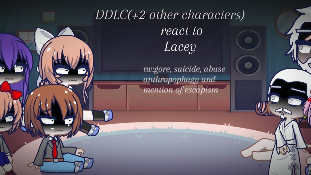 DDLC(+2other characters) React To Lacey's Flash Games|1/??