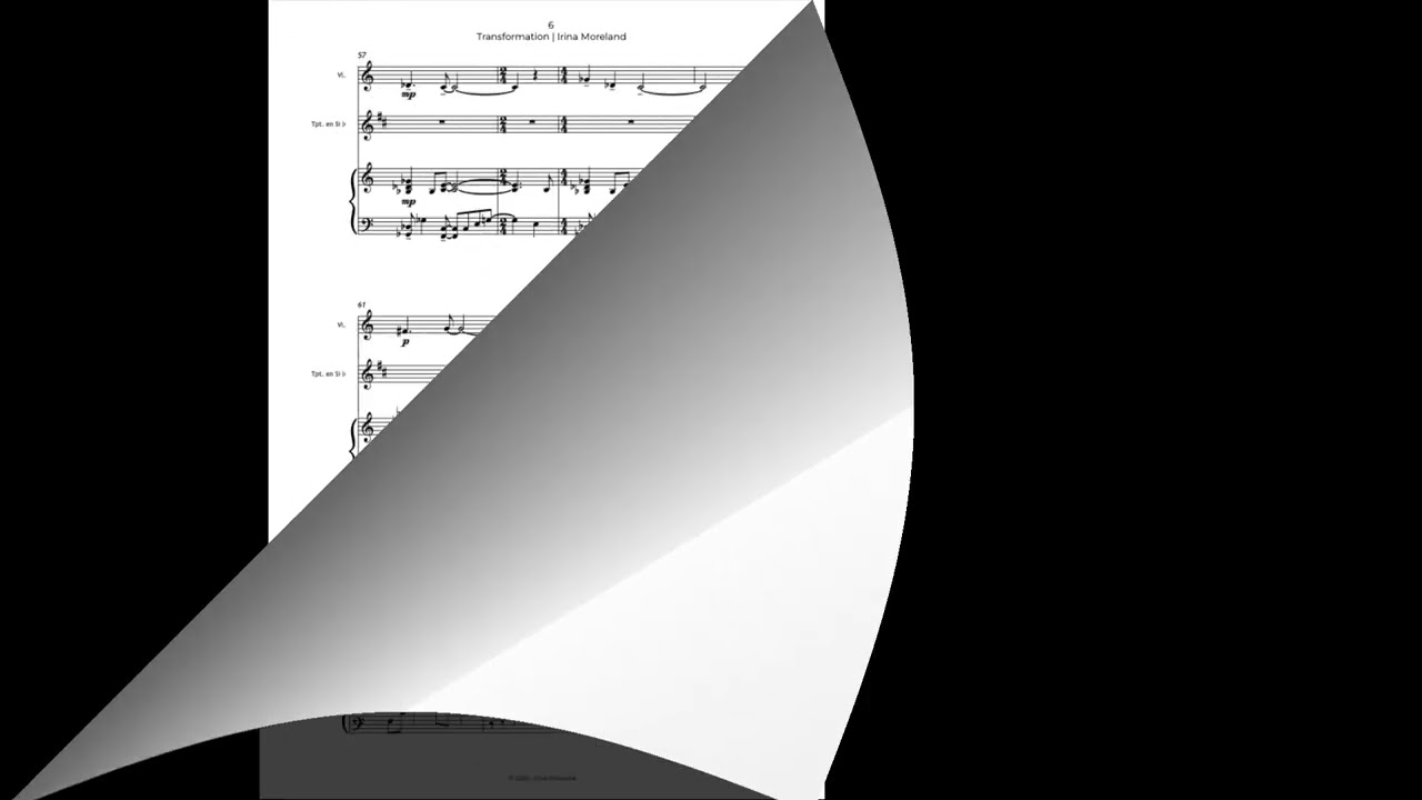 This composition called Transformation , written by Dr. Irina Moreland, spiritual transformation