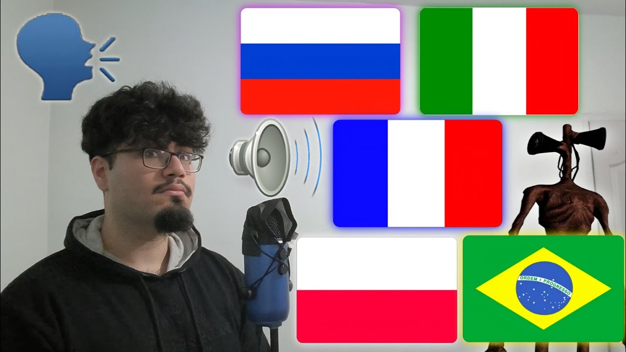 ASMR in 5 Different Languages – Soft Spoken & Strange Words🗣️