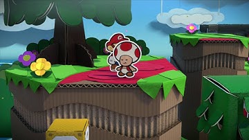 Paper Mario: Color Splash  Walkthrough (Wii U) -  Ruddy Road 2nd Visit - Part 8