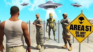 I Found ALIENS in AREA 51 in GTA 5!