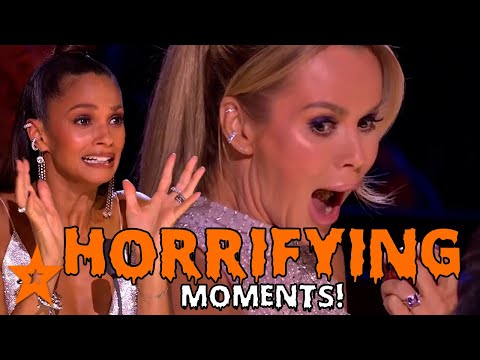 MOST HORRIFYING MOMENTS EVER on Britain's Got Talent! These Auditions Had The Judges SPOOKED!