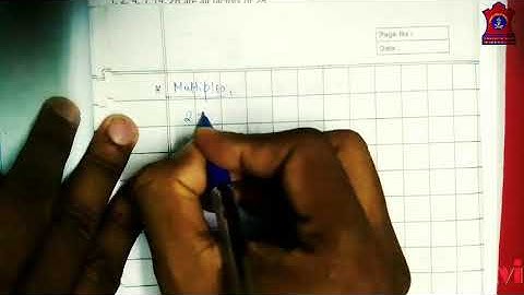 Mathematics Grade 5 | Ch-4 Factors & Multiples | Basics of Factors and Multiples | APS BINNAGURI
