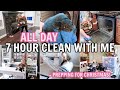 HUGE 7 HOUR CLEAN WITH ME | WINTER DEEP CLEANING MOTIVATION | MESSY HOUSE SPEED CLEANING ROUTINE