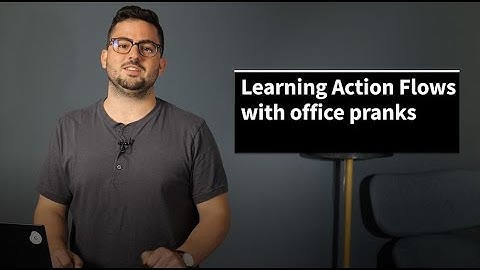 ⛏️ Nugget 9: Learning action flows with office pranks