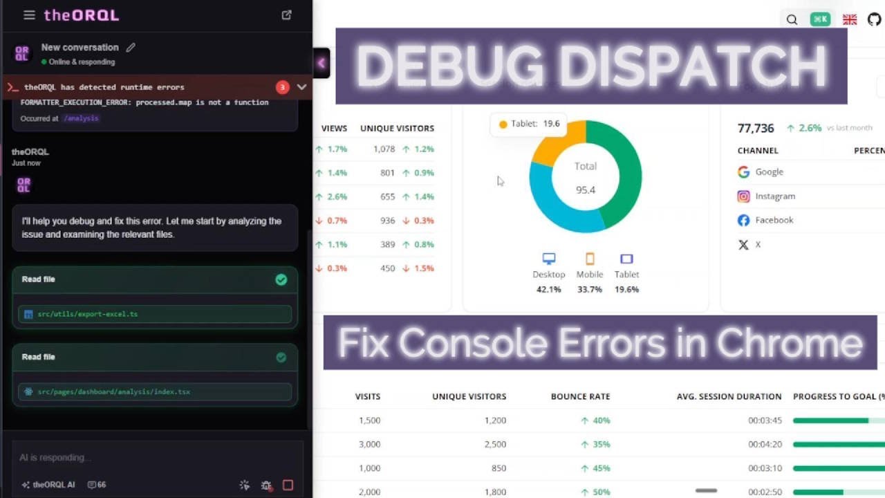 Fix Runtime Console Errors Without Leaving Chrome - YouTube