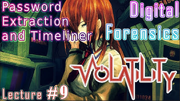 Volatility for Digital Forensics - Password Extraction and Time Liner Plugin