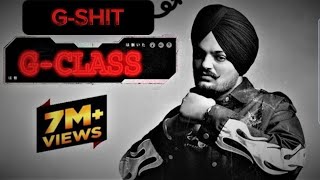 G Shit _ Full song _ G Class ( Sidhu Moose Wala ) Blocboi Twitch _ The Kidd _Sukh Sanghera_Moosetape Resimi