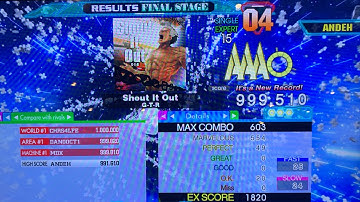 [DDR A20+] Shout It Out (ESP-15) 999,510 PFC