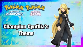 Cynthia's theme | Pokemon Brilliant Diamond and Shining Pearl OST