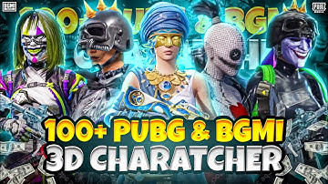100+ ULTRAHDR Pubg/Bgmi Characters PNG Pack🔥 | PNG Pack For Thumbnail | @STAR-Captain ​⁠​⁠