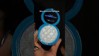 Blue duochrome highlighter ✨ #newmakeup #drugstoremakeup #affordablemakeup #duochrome #makeup