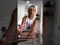 Gabbie Hanna singing ‘I climbed out of my head and watched myself implode...’ on TikTok live