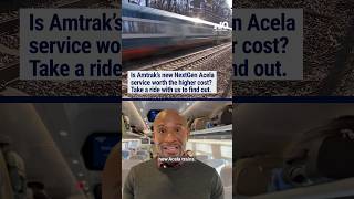 Is Amtrak’s new NextGen Acela service worth the higher cost? Take a ride with us to find out.