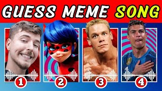 Guess The Meme Song | Tenge Tenge, Ronaldo, Lay Lay, Lady Bug,King Ferran, Mrbeast