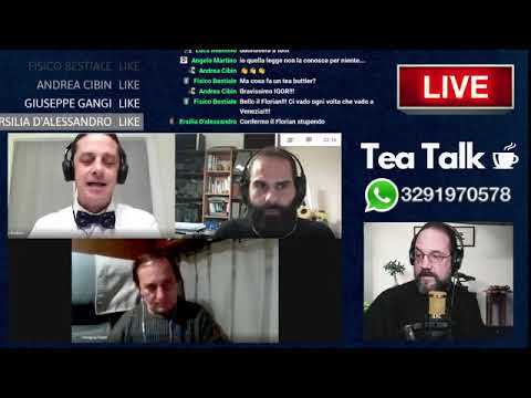 Tea Talk LIVE - Il personal Tea Buttler e le certificazioni professionali con il Prof Marco Bertona