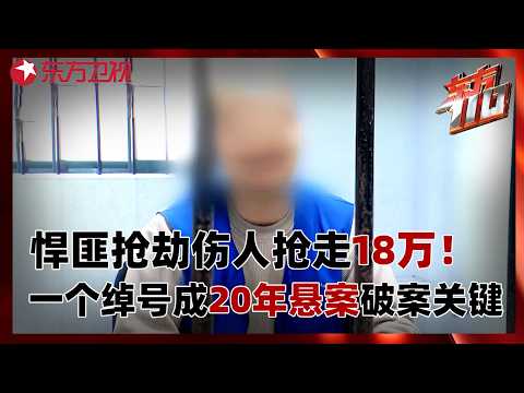 悍匪抢劫伤人抢走 18 万！一个绰号成20年悬案破案关键！#东方110