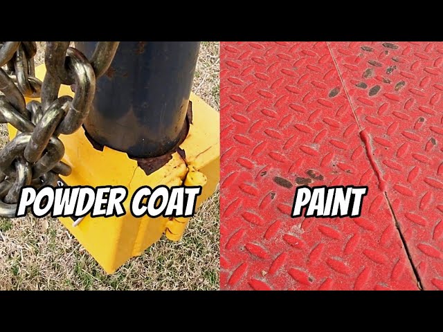 Powder Coating vs Paint - SafeRack