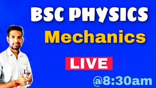 BSC Physics (mechanics) | Collision live | manoj sir