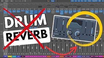 Do this to remove REVERB from a drum loop...