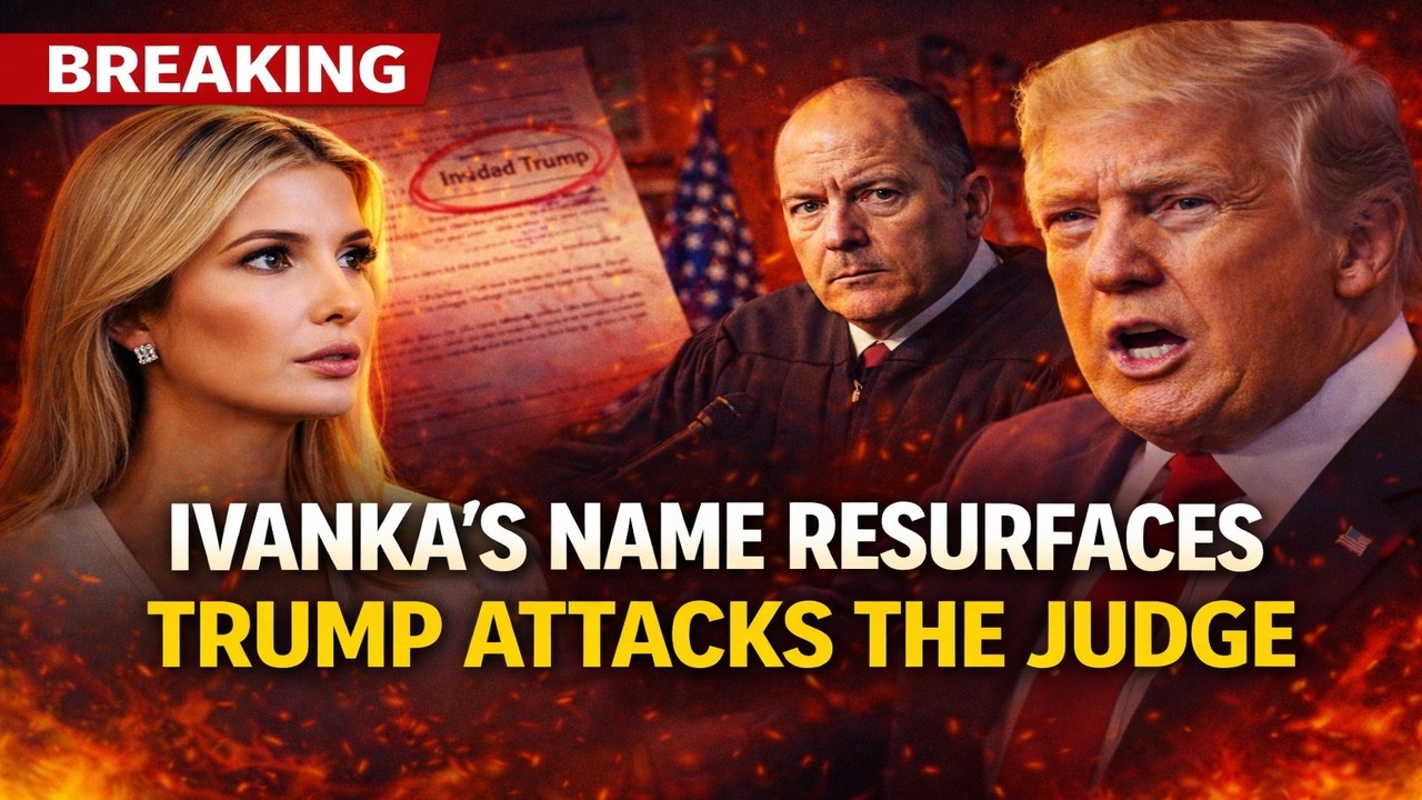 3 MN AGO : Ivanka’s Name Resurfaces — Trump Attacks the Judge