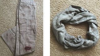 Lara Croft Pants And Scarf Diy