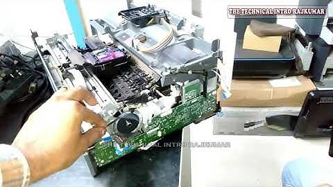 HP Smart Tank 720 Wi Fi Duplexer All-in-One Printer 6UU46A) Full Assembled & Disassembled.E-4 error