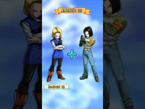 Fusion Of Android 18 And Android 17 Dragon Ball Super Shorts Dbs 