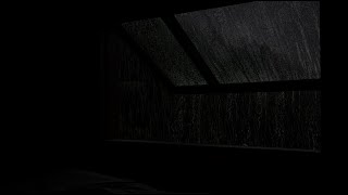 Escape to Serenity - Dark Night Rain Sounds for Peaceful Nostalgia and Deep Relaxation