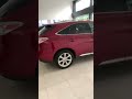 Short video Lexus RX350 2010