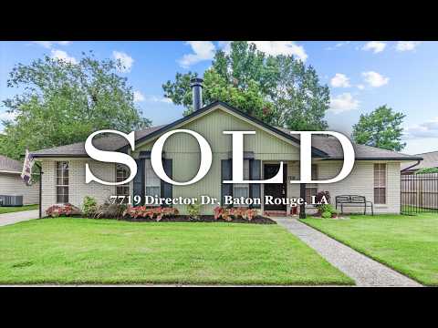 7719 Director Dr, Baton Rouge, LA home video tour